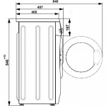 Узкая стиральная машина Атлант СМА 50У102-000 — изображение 5