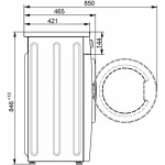 Узкая стиральная машина Атлант СМА 60У87-000 — изображение 2
