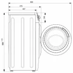 Узкая стиральная машина Атлант СМА 70У1010-00 — изображение 2